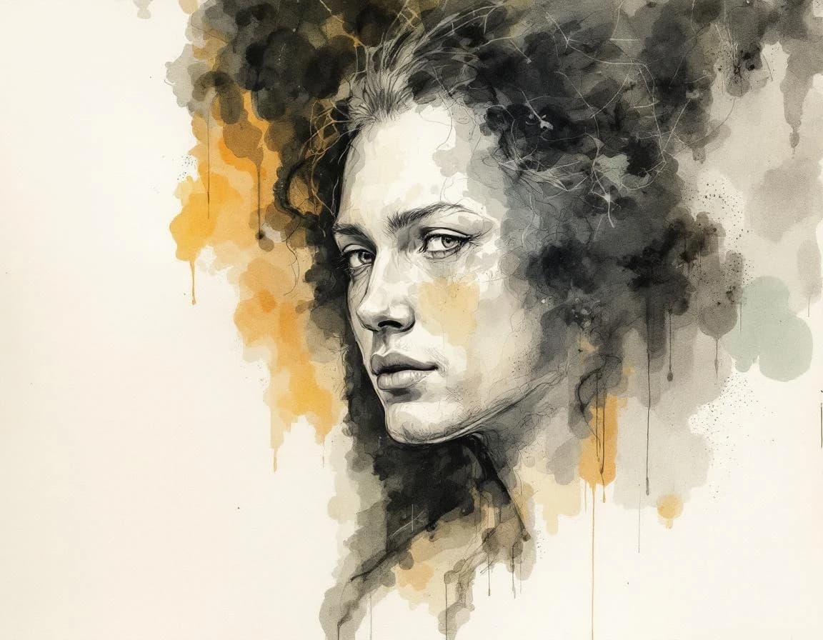 Dschinn-Namensgenerator · Aquarelltafel für die Weitergabe