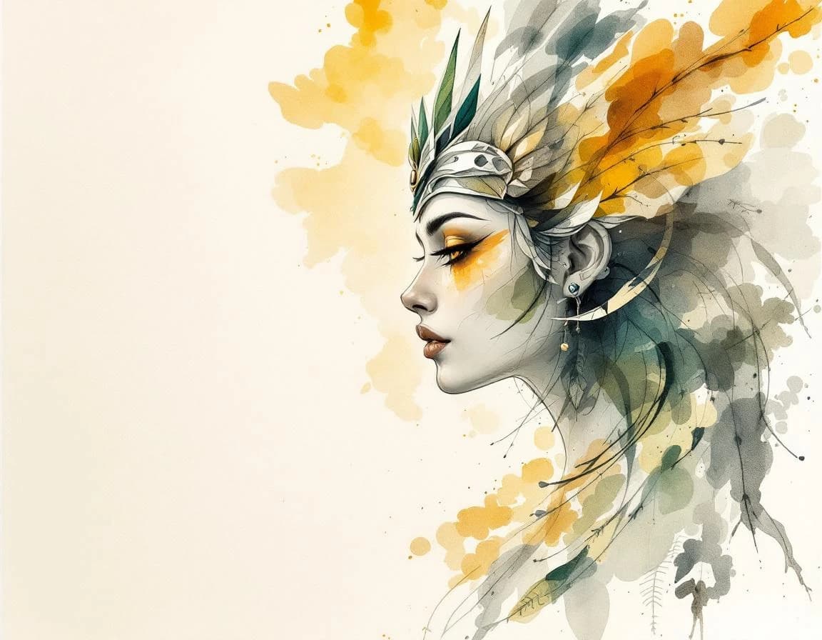 Puppet · Aquarelltafel für die Weitergabe