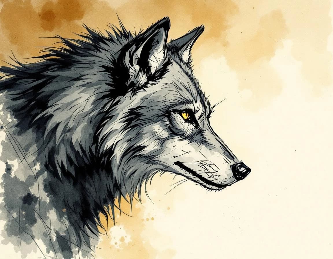 Vampire conversion watercolor plate