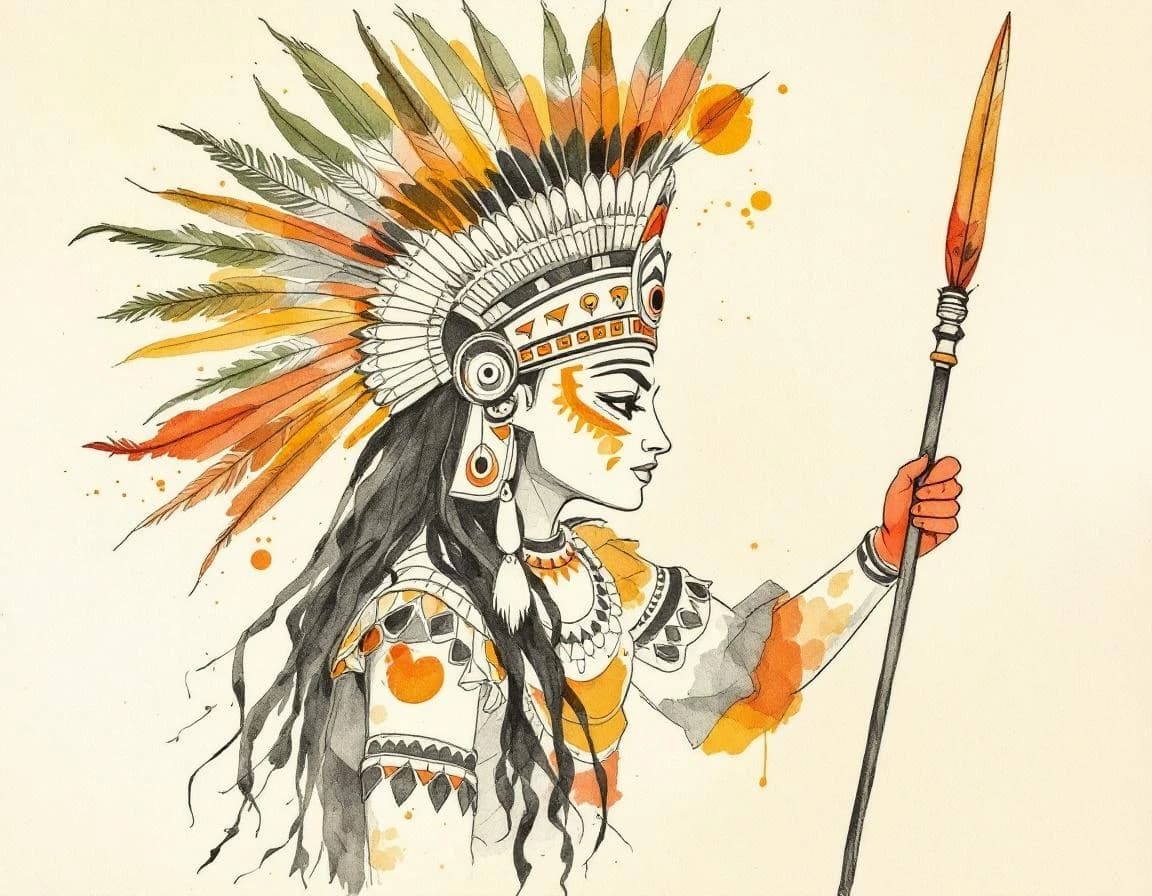 Jain God Name Generator conversion watercolor plate