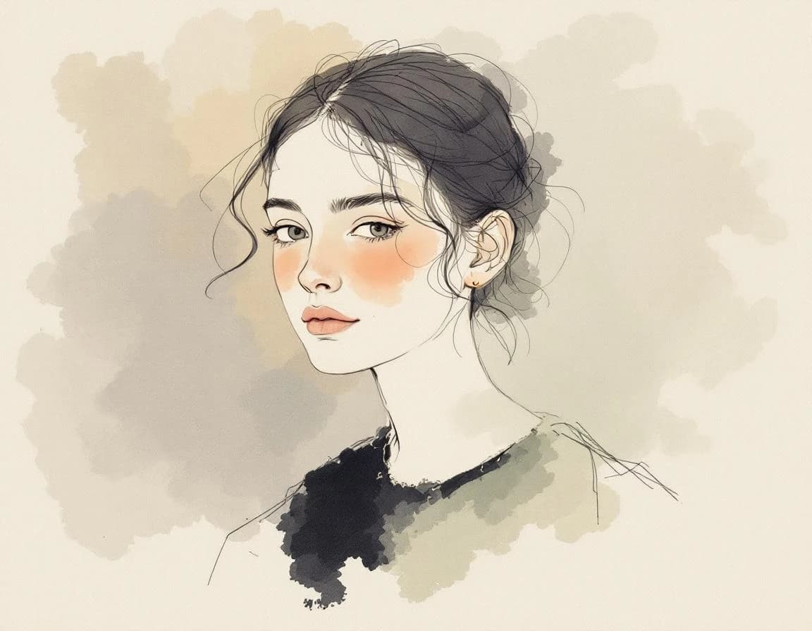 法语姓名生成器 · 转入编辑器用水彩插画