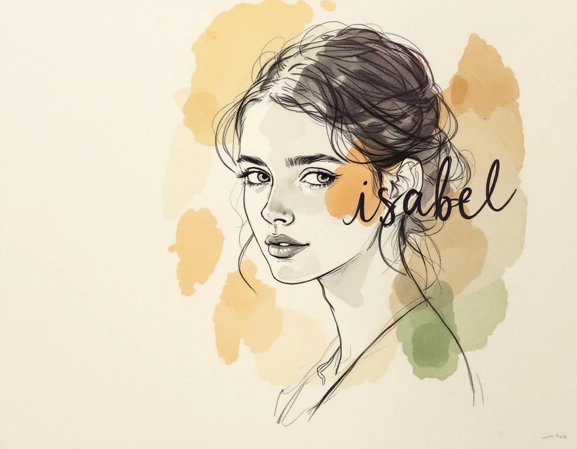 Sindhi-Namensgenerator · Aquarelltafel für die Weitergabe