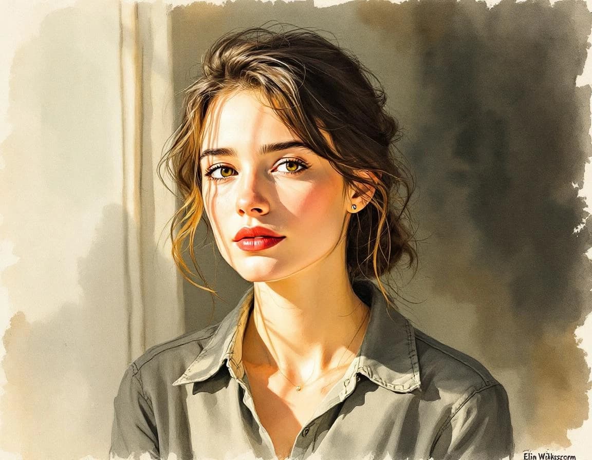 Spanischer Namensgenerator · Aquarelltafel für die Weitergabe