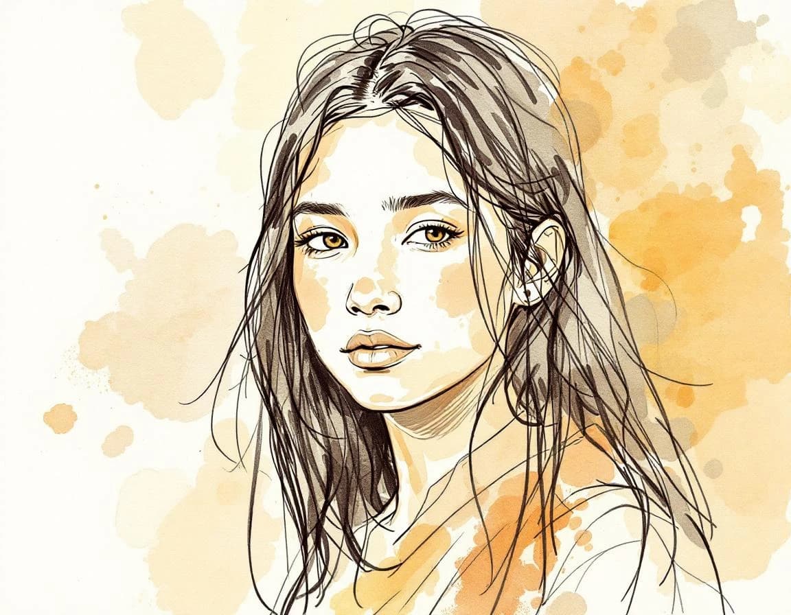Tuareg-Namensgenerator · Aquarelltafel für die Weitergabe