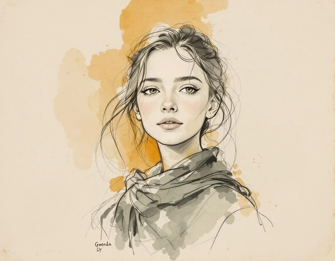 Uzbeki conversion watercolor plate