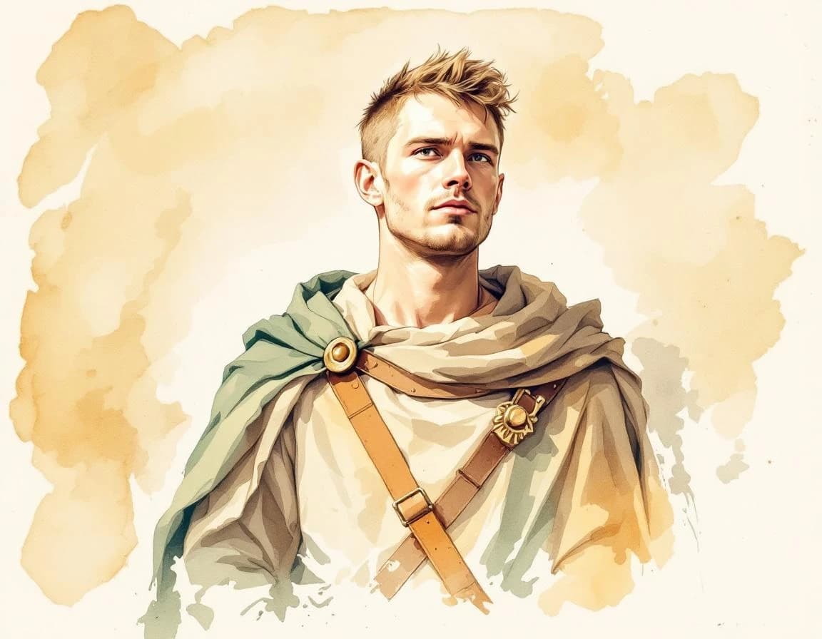 Babylonischer Namensgenerator · Aquarelltafel für die Weitergabe