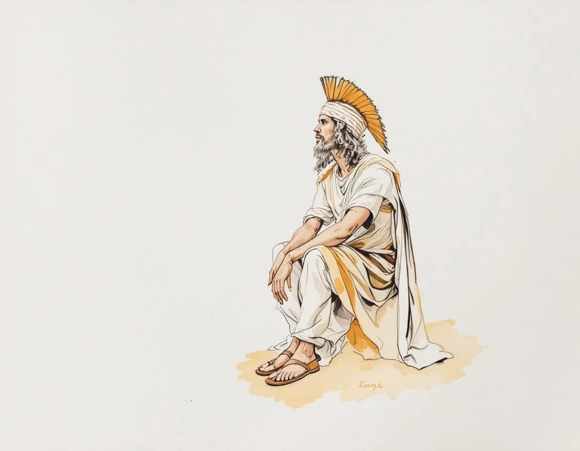 Old High German conversion watercolor plate