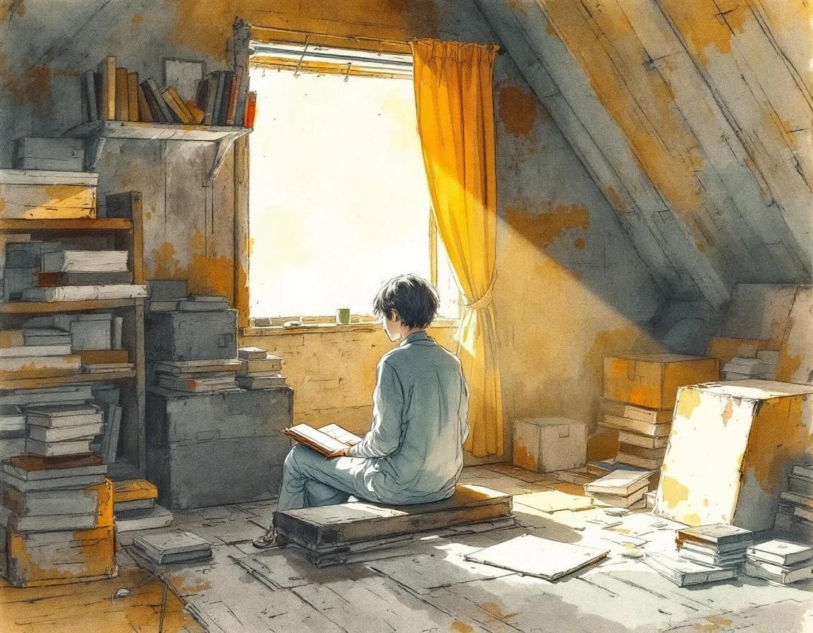 Young Adult Plot Generator conversion watercolor plate