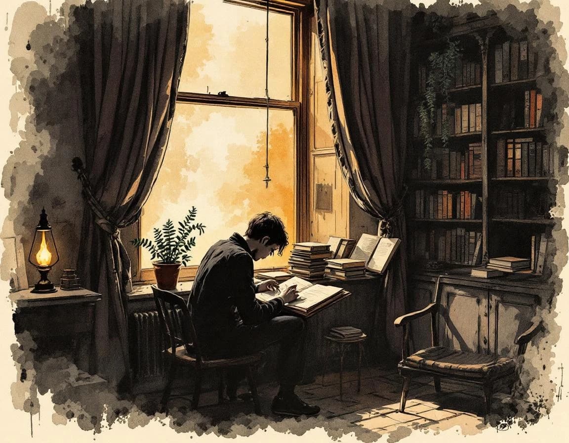 AI Book Generator watercolor plate