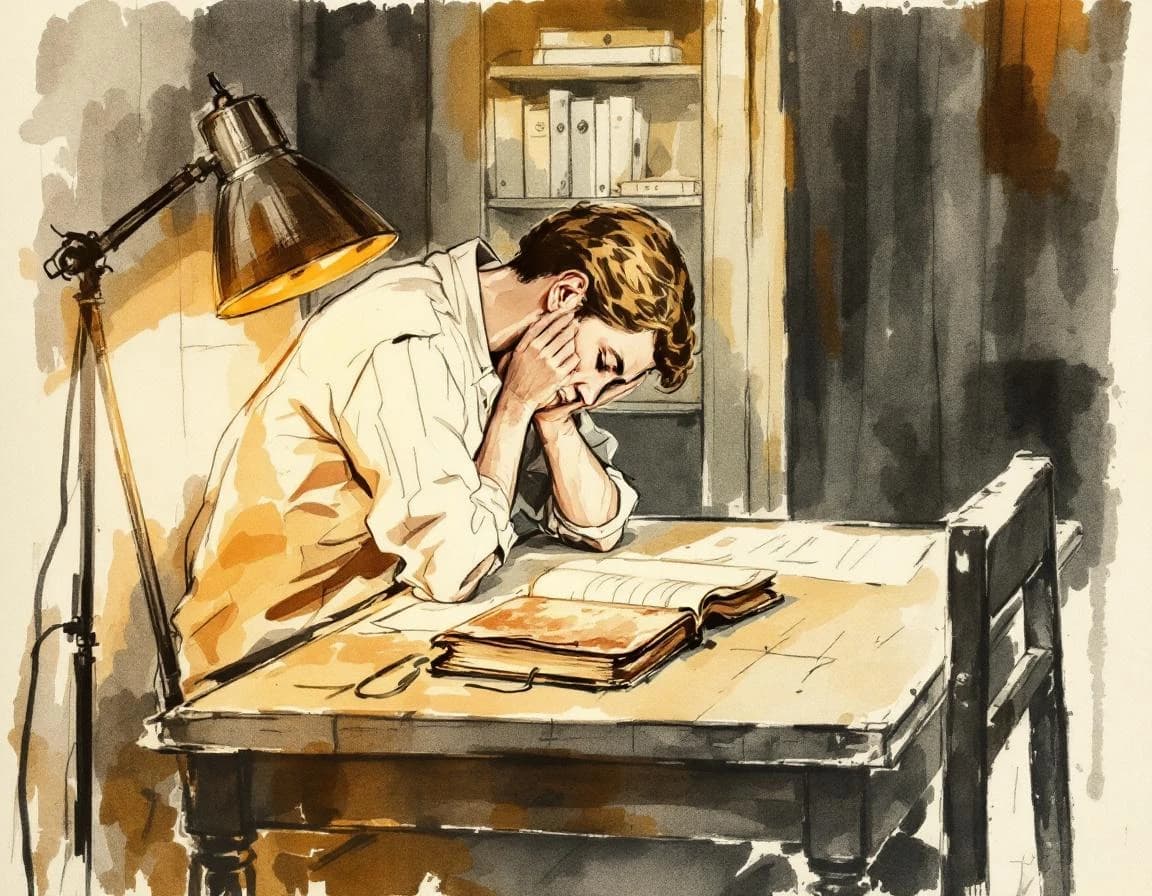 Play Script Generator watercolor plate