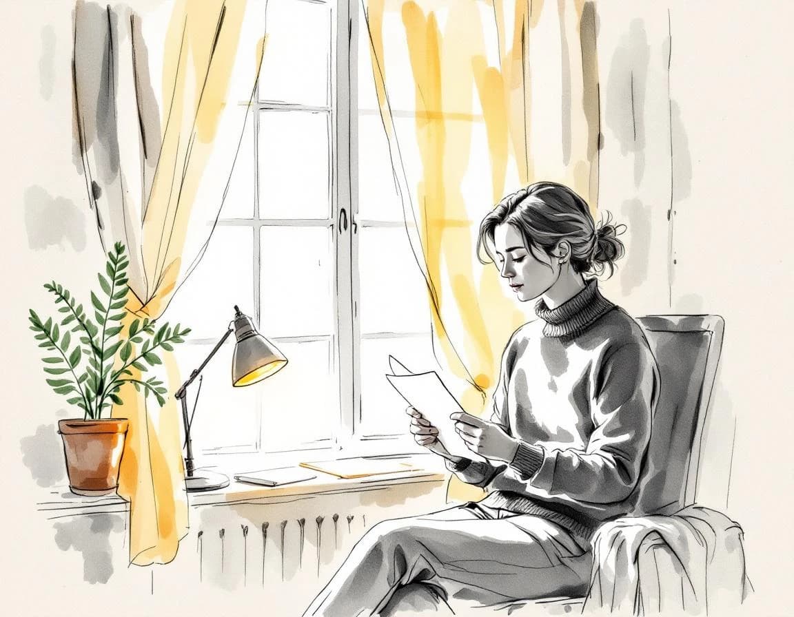 Young Adult KI-Story-Generator – Aquarelltafel