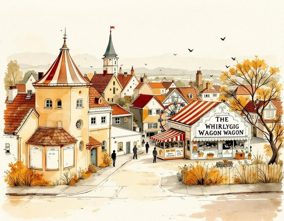 Unterwasserstadt-Namensgenerator · Aquarelltafel für die Weitergabe