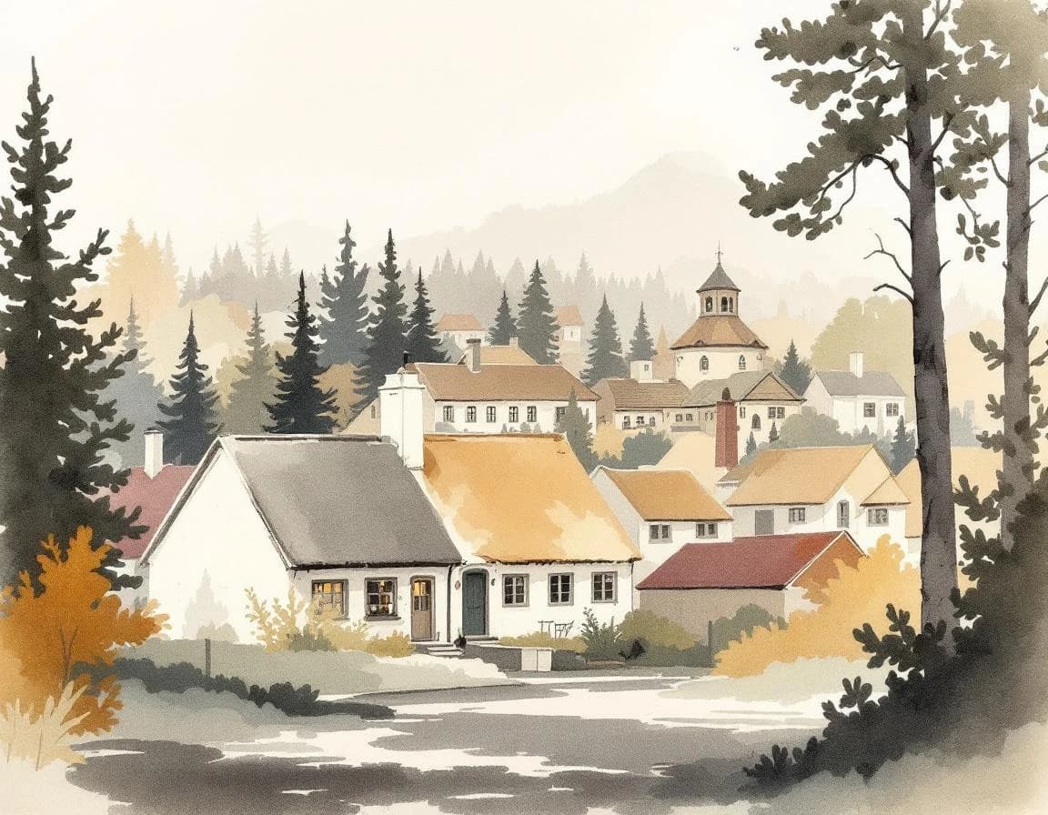 Brewery Generator conversion watercolor plate