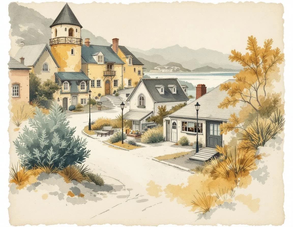 Company Generator conversion watercolor plate