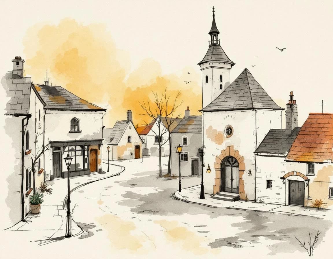 Gefängnis-Namensgenerator · Aquarelltafel für die Weitergabe