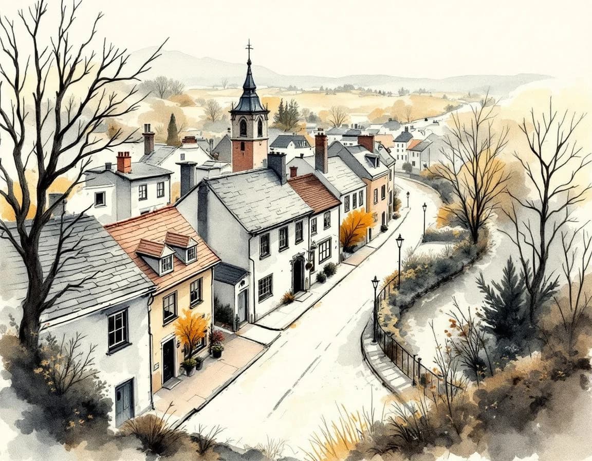 Restaurant Generator conversion watercolor plate