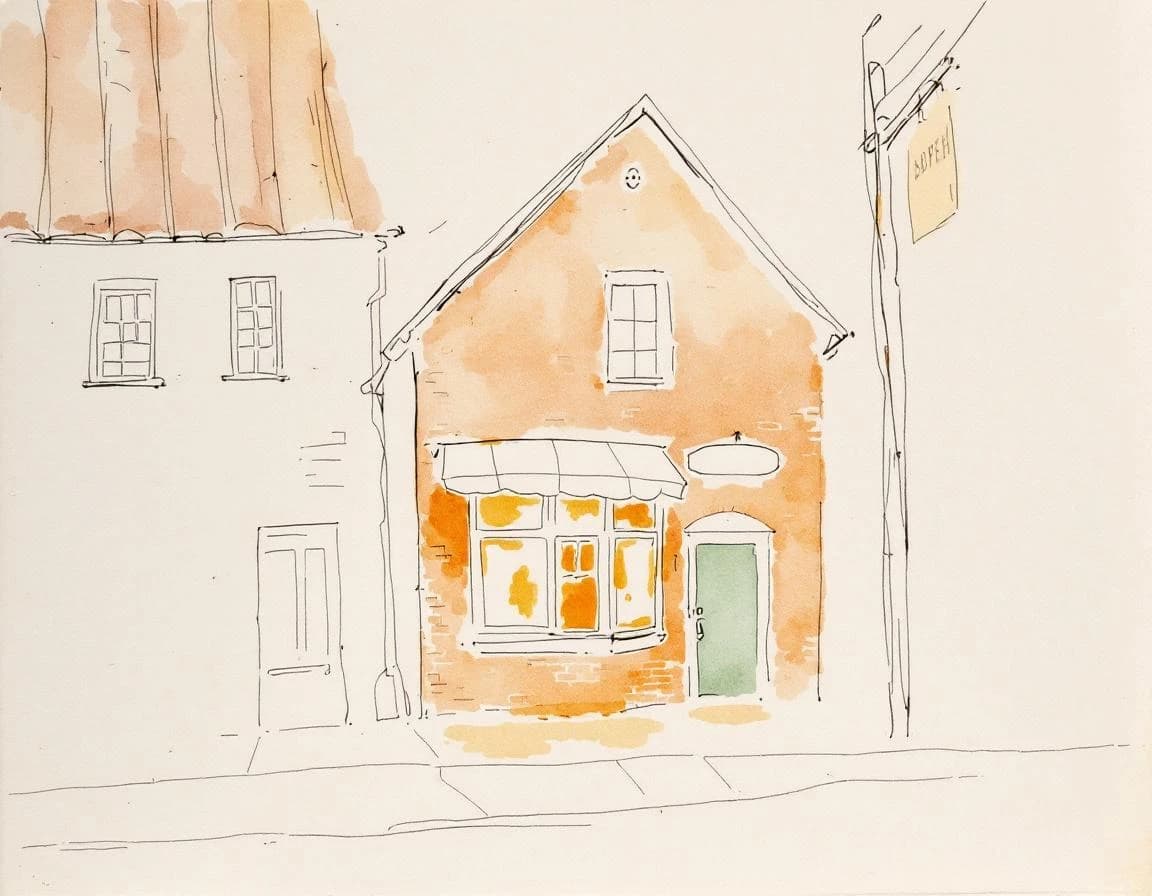 School Name Generator conversion watercolor plate