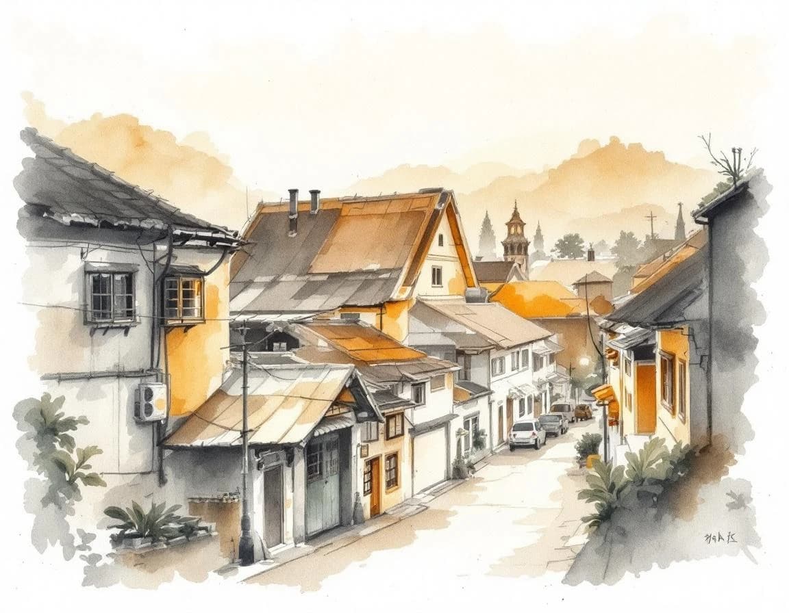 Ortsnamen-Generator für Ostasien · Aquarelltafel für die Weitergabe