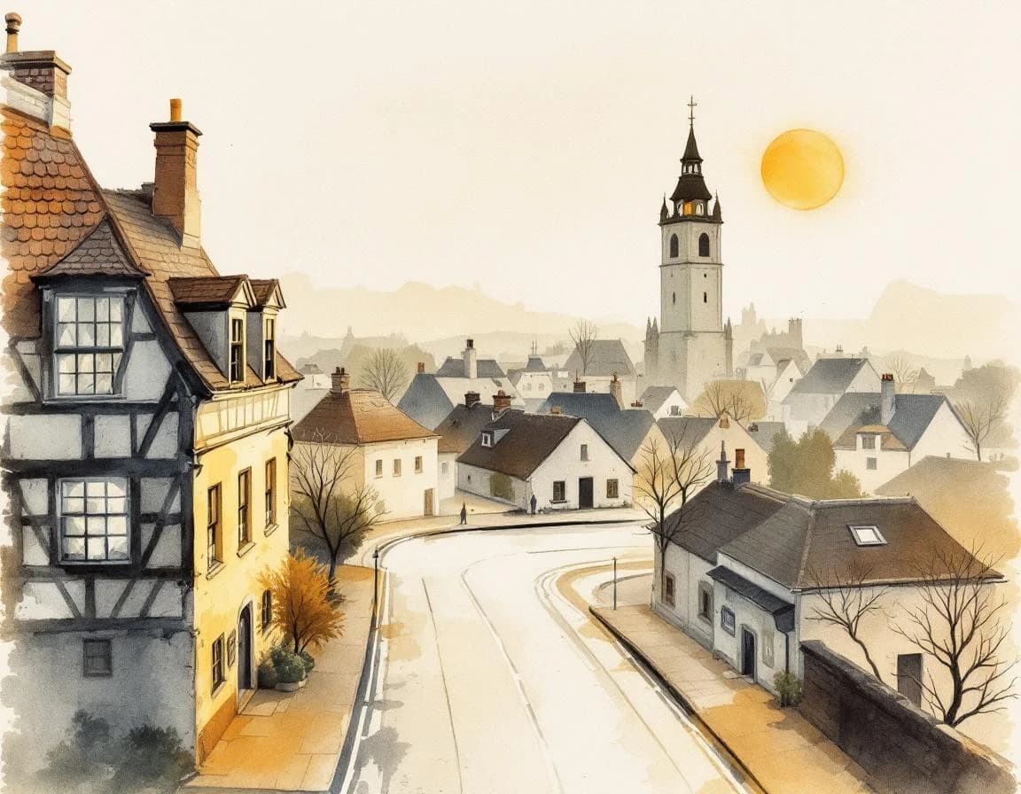 Mage Tower Name Generator conversion watercolor plate