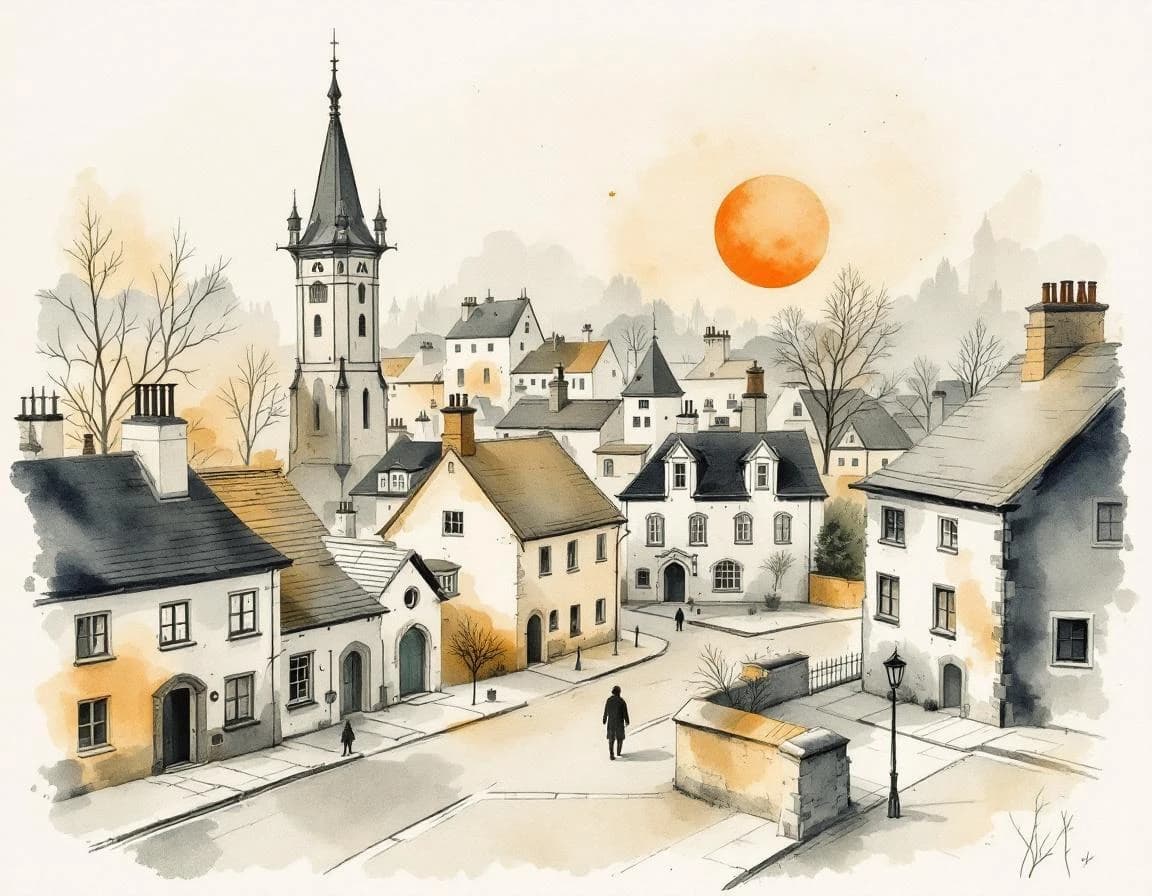 Ortsnamen-Generator für den Nahen Osten · Aquarelltafel für die Weitergabe